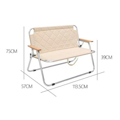 Foldable Camping Chair for 2 Person