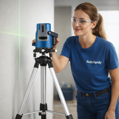 360° Self-Leveling Laser Level with Tripod