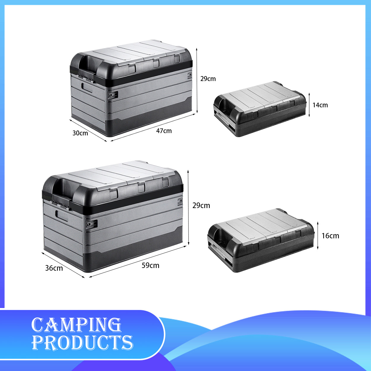 Double-layer Stackable Bins