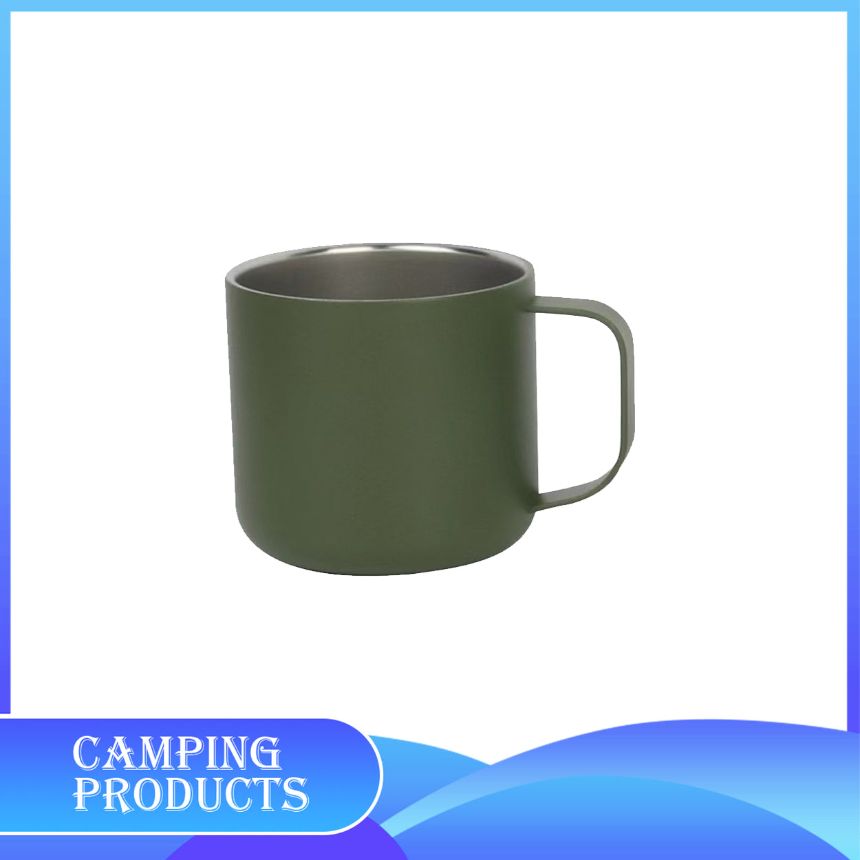 Stainless Steel Matte Mug 350ML