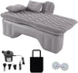 Inflatable Car Air Mattress, Portable Car Camping Mattress with Pillows
