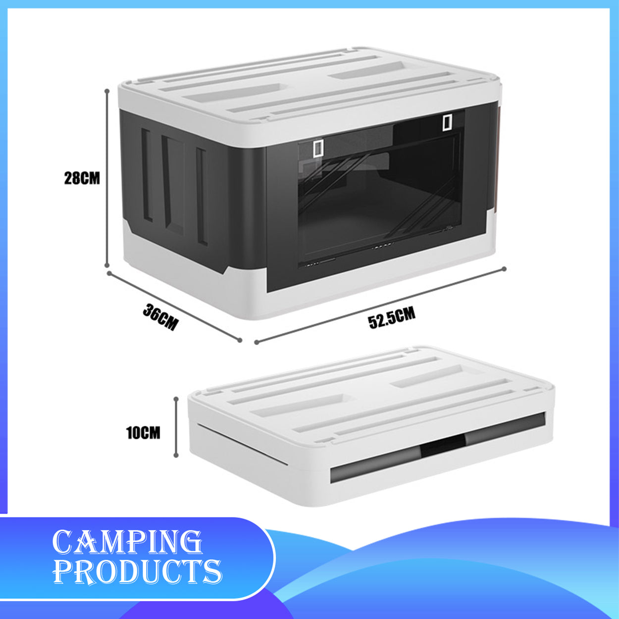 Foldable Plastic Storage Box