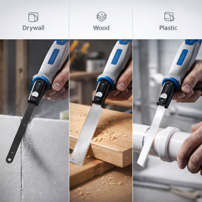 3-in-1 Multi-Purpose Saw with Interchangeable Blades