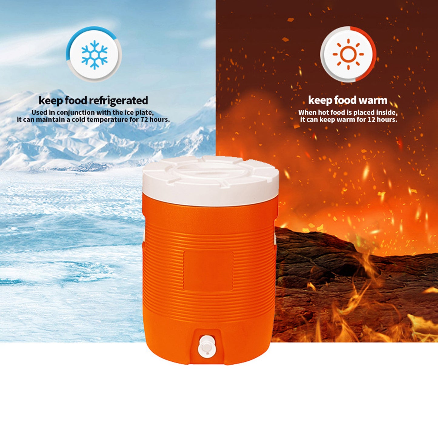 Camping Water Cooler Box