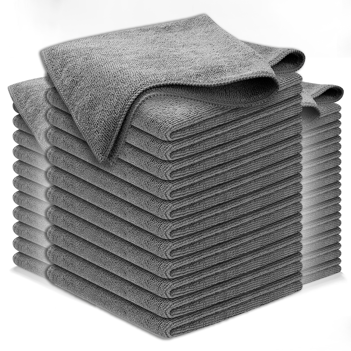 12Pcs | 24Pcs | 36Pcs - 40*60cm, 500 GSM Microfiber Cleaning Cloth