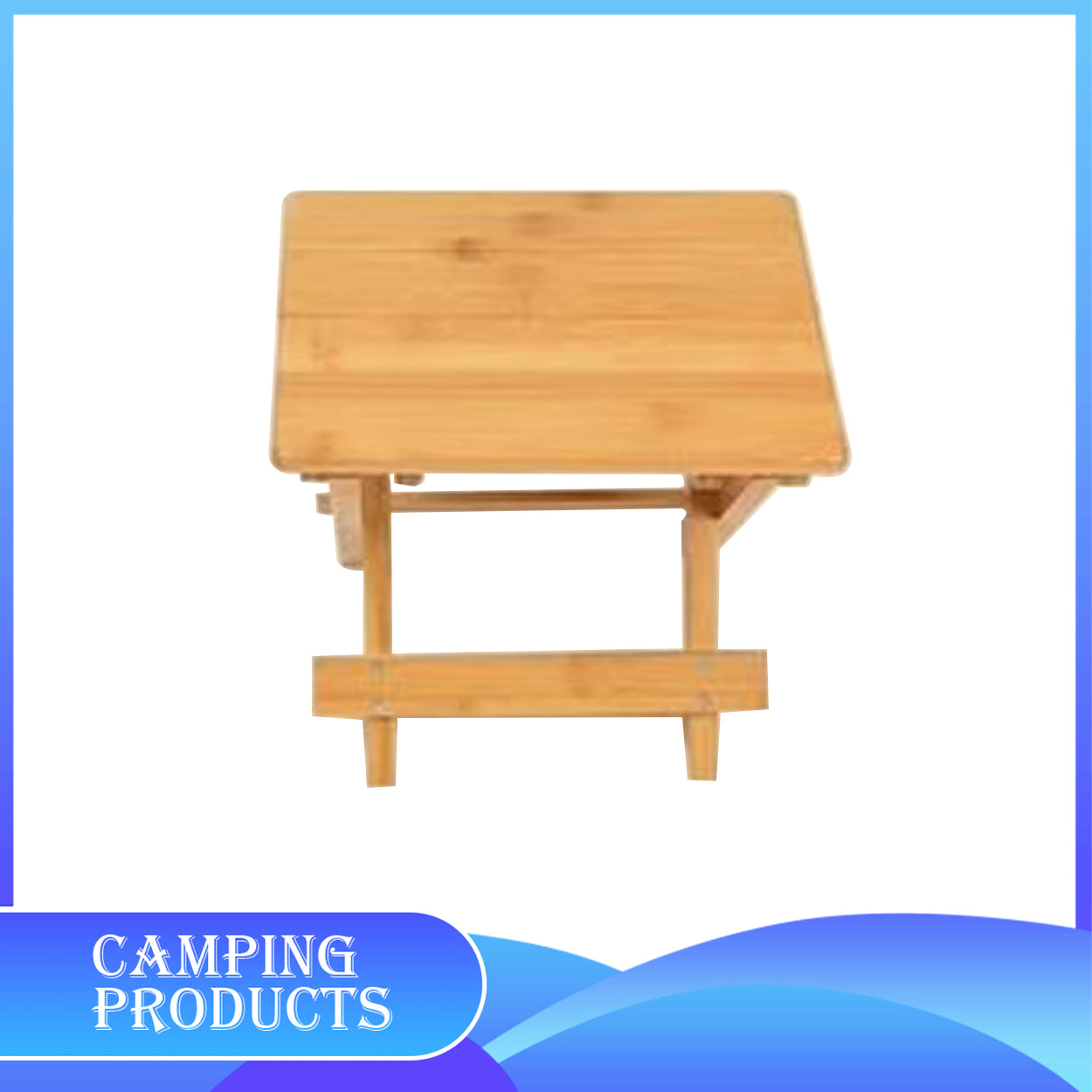 Folding Wooden Camping Table