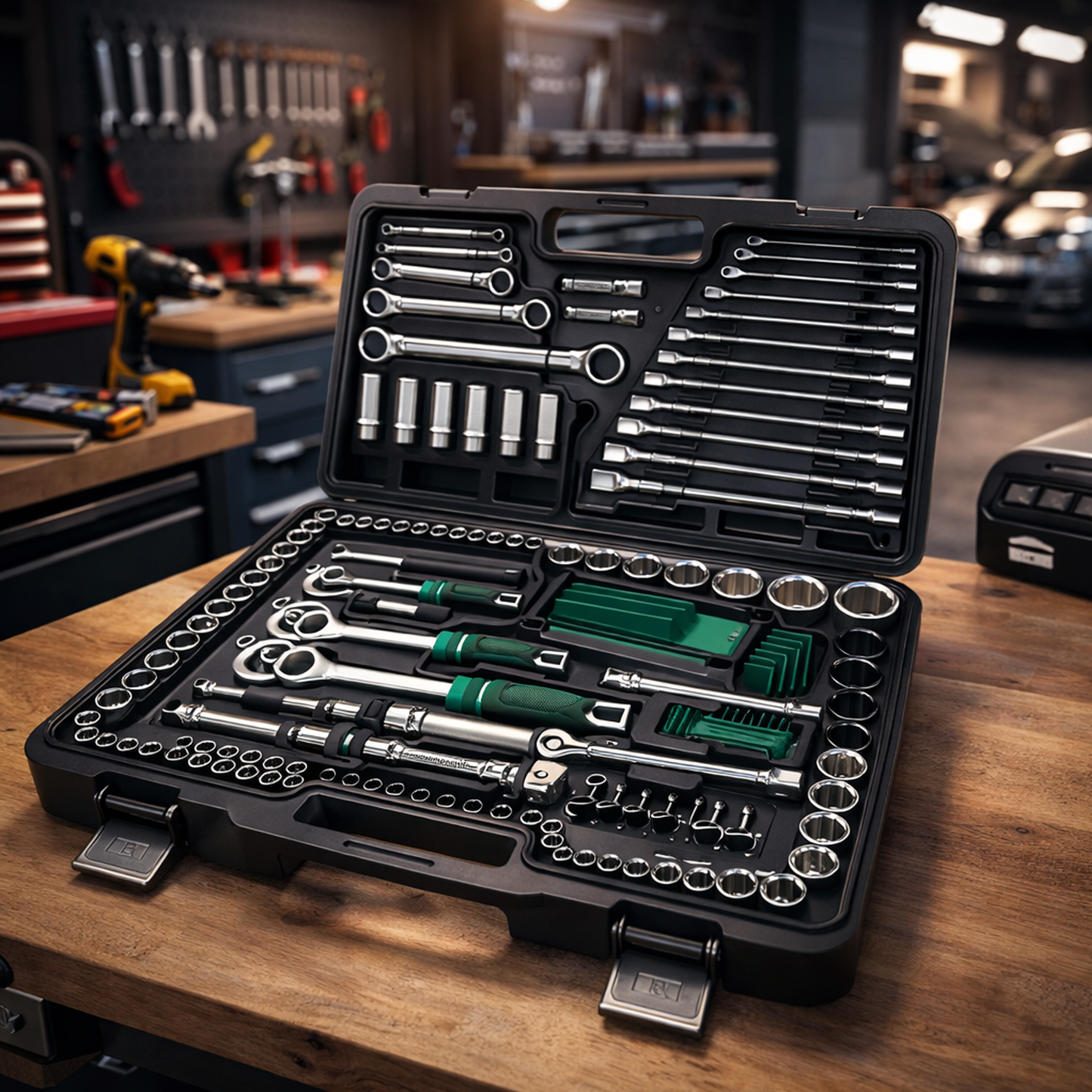 Precision Ratcheting Screwdriver & Socket Bit Set | 151 Pcs