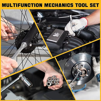 Precision Ratcheting Screwdriver & Socket Bit Set | 218 Pcs