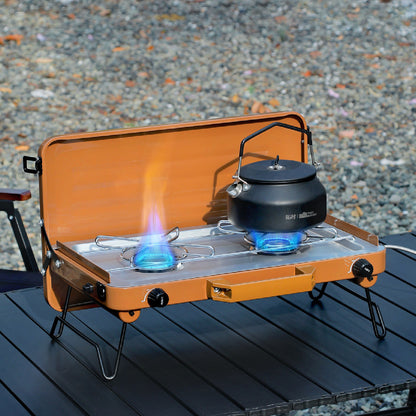Portable 2-Burner Camping Stove