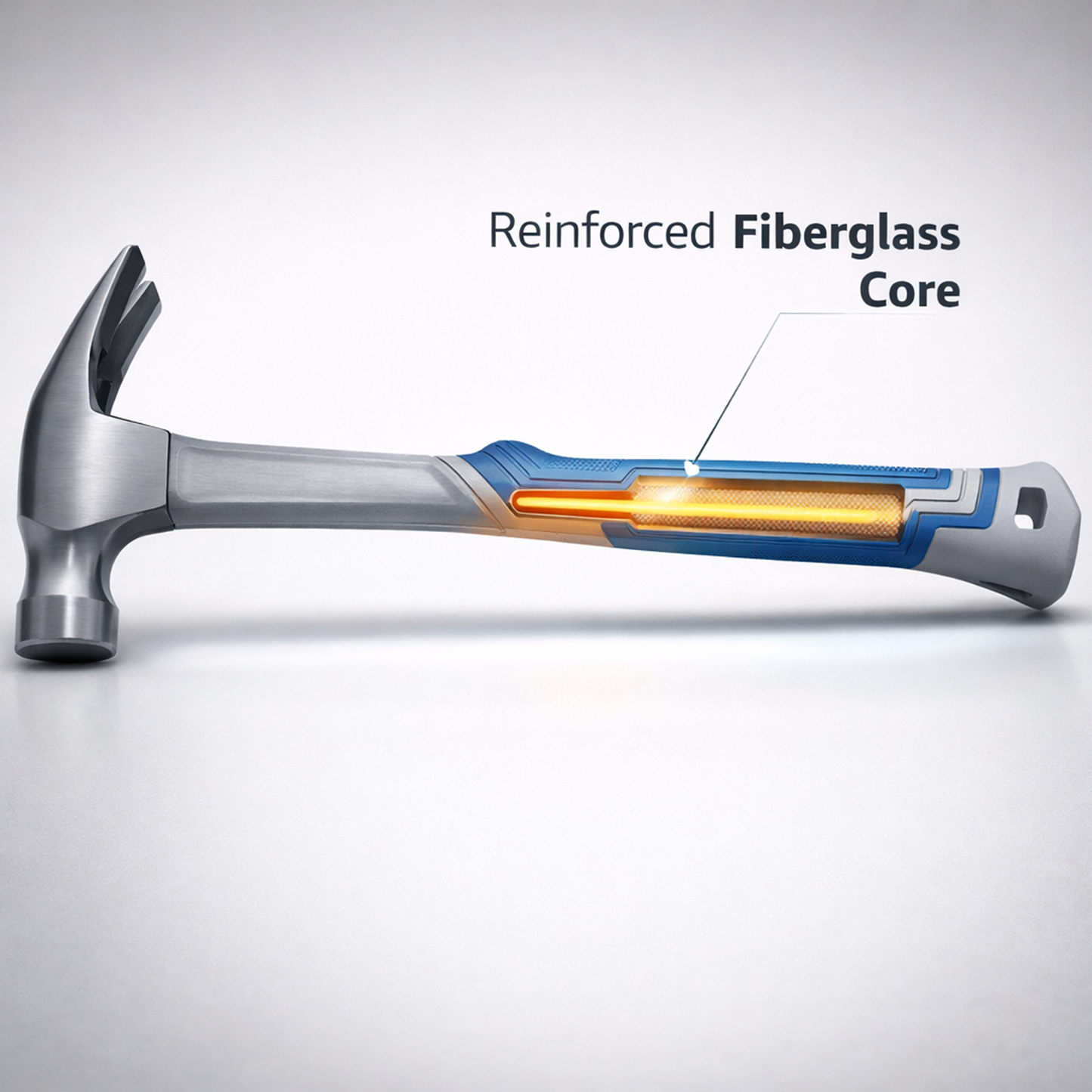 Heavy Duty Steel Claw Hammer 500g | Non-Slip Grip