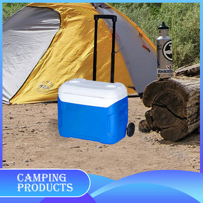 28L Rolling Cooler Box