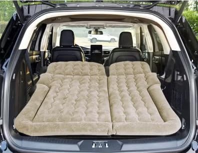 SUV Car Inflatable Air Mattress for Back Seat with 2 Air Pillows