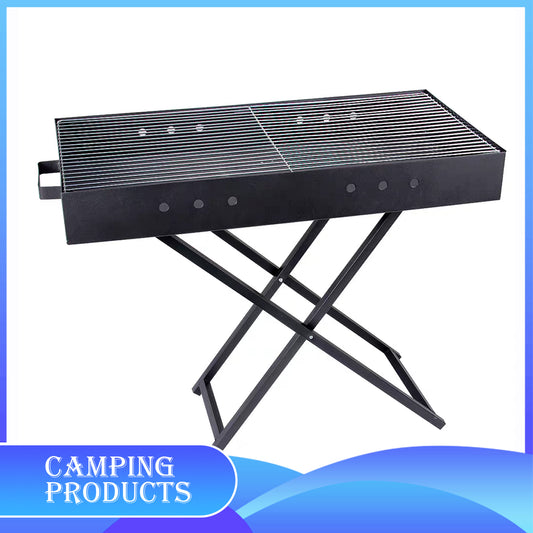 Portable Stainless Steel Charcoal BBQ Grill