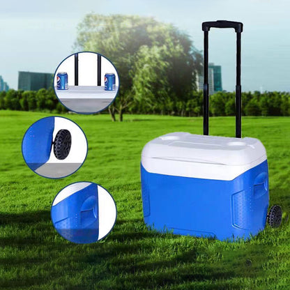 28L Rolling Cooler Box