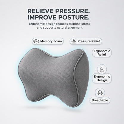 Car Neckrest Support Pillow Memory Foam