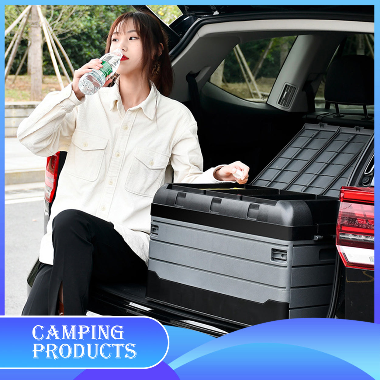 Double-layer Stackable Bins