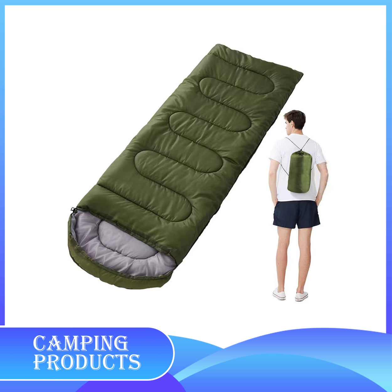 Hooded Sleeping Bag