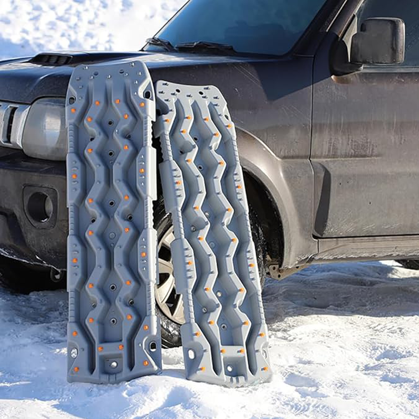 Car Traction Boards Sand & Snow Recovery Tracks