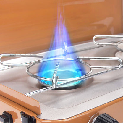Portable 2-Burner Camping Stove