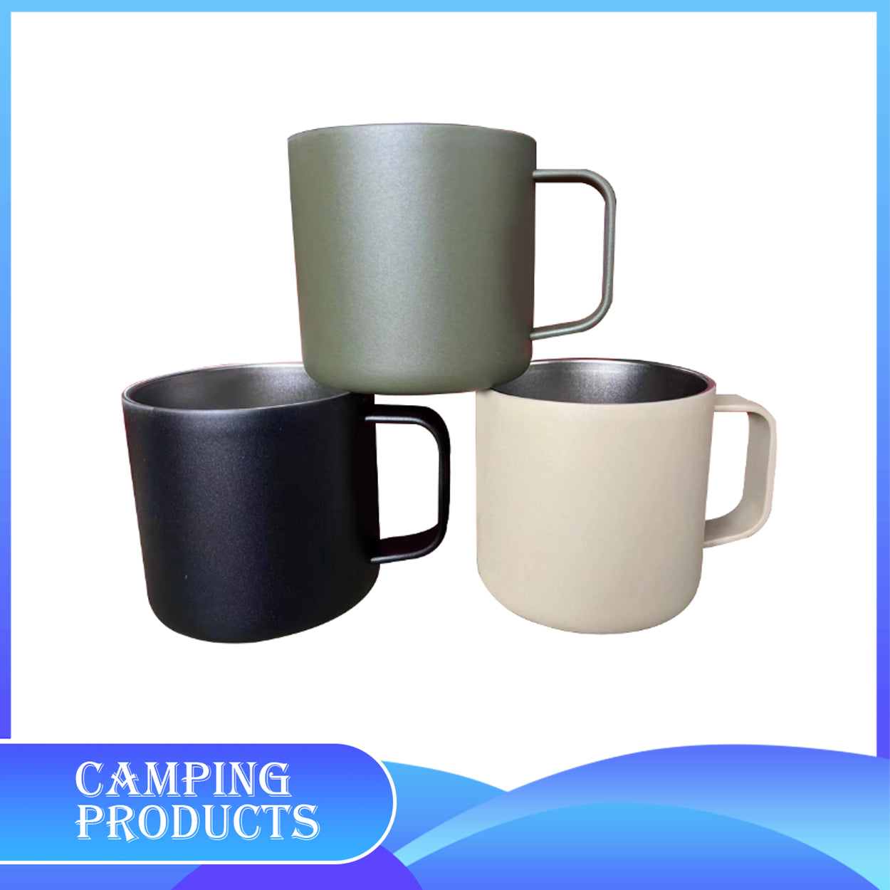 Stainless Steel Matte Mug 350ML