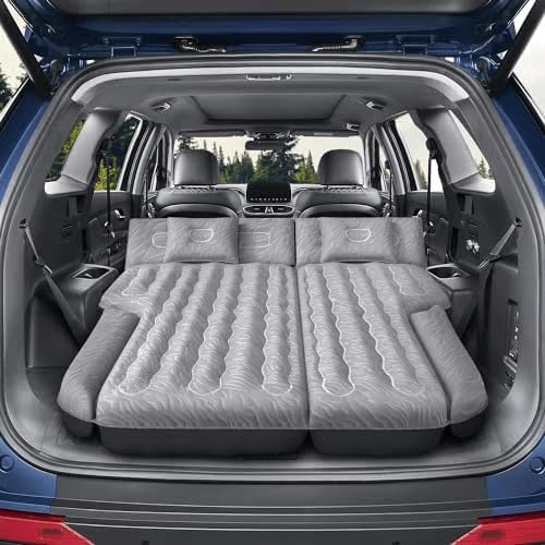 SUV Car Inflatable Air Mattress for Back Seat with 2 Air Pillows