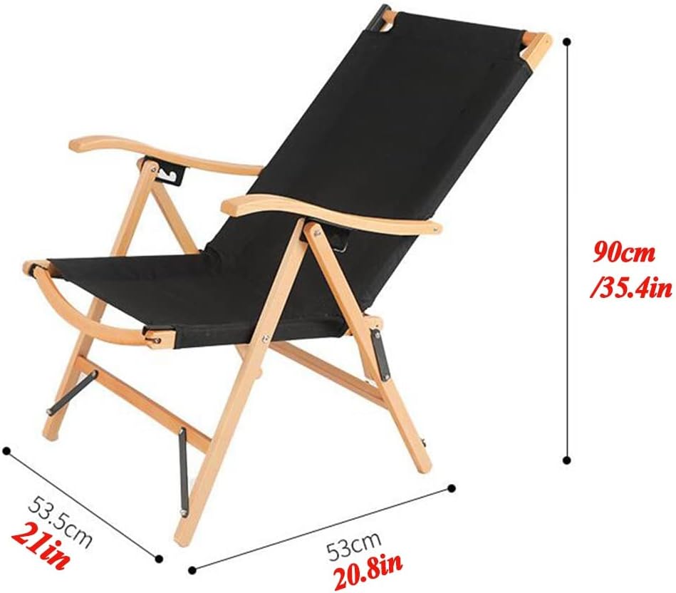 Camping Chair with Adjustable Headrest