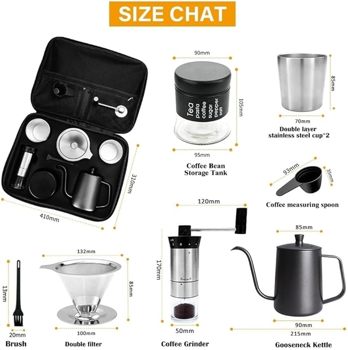 Camping Coffee Maker Set