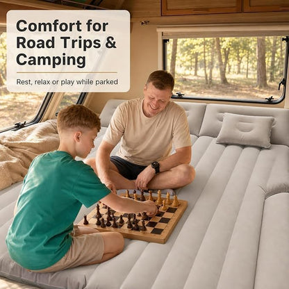 SUV Car Inflatable Air Mattress for Back Seat with 2 Air Pillows