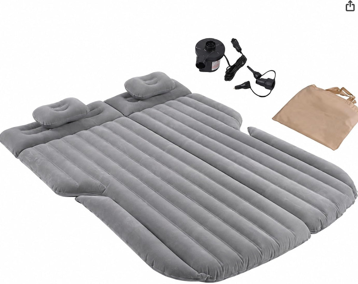 SUV Car Inflatable Air Mattress for Back Seat with 2 Air Pillows