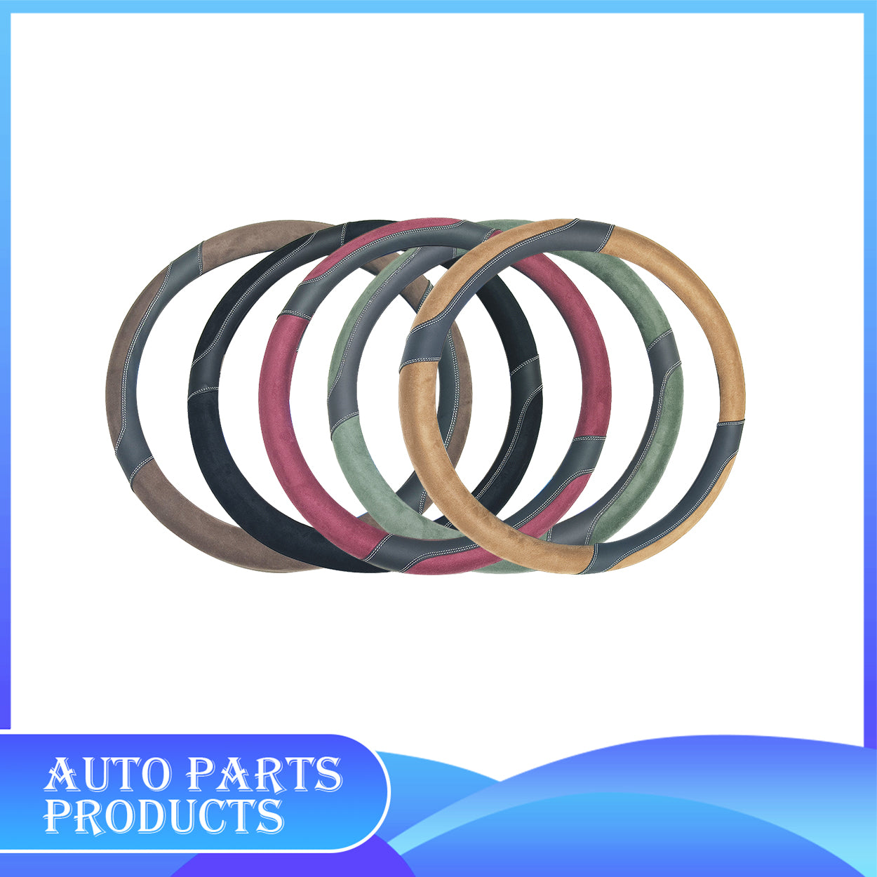 Car Steering Wheel Cover
