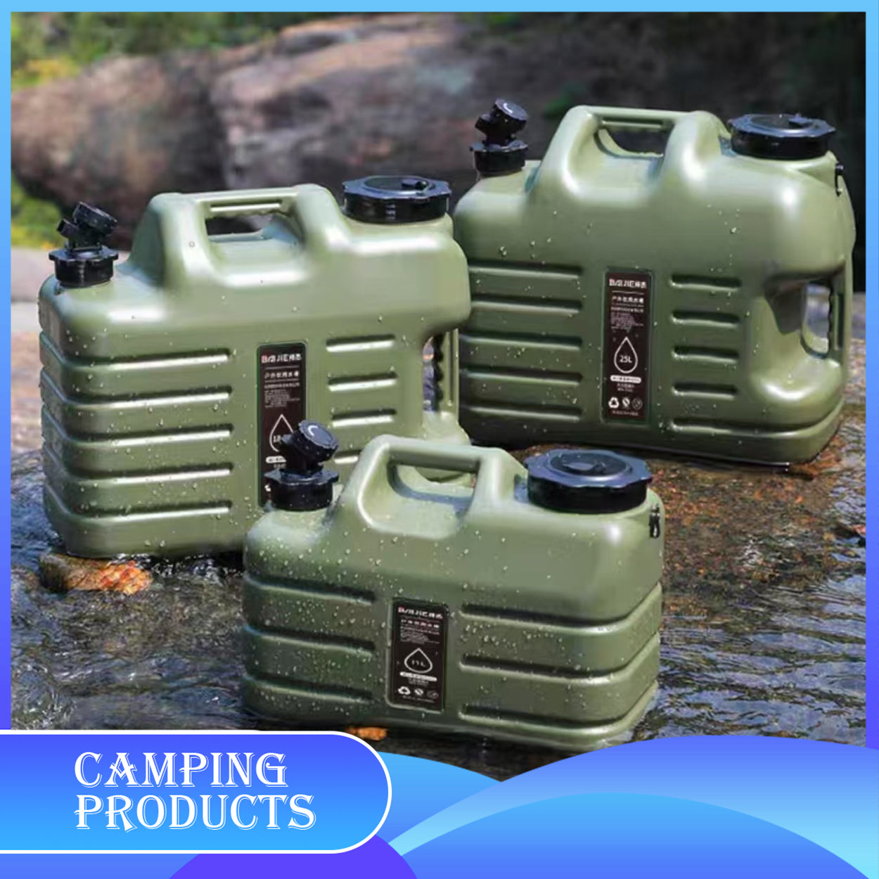 Outdoor Water Bucket 25L