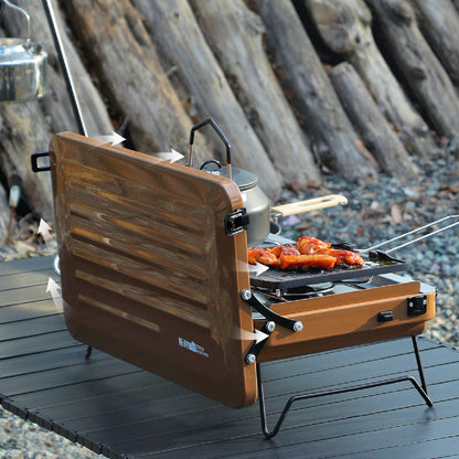 Portable 2-Burner Camping Stove