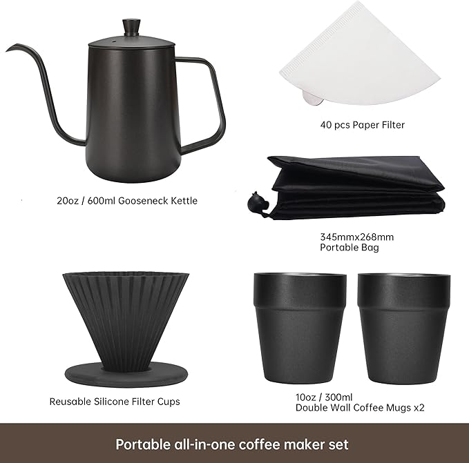 Camping Coffee Maker Set