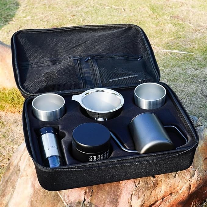 Camping Coffee Maker Set