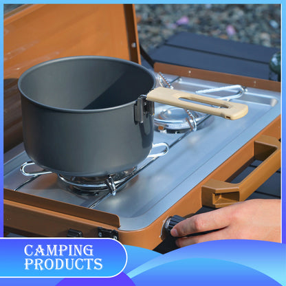 Portable 2-Burner Camping Stove