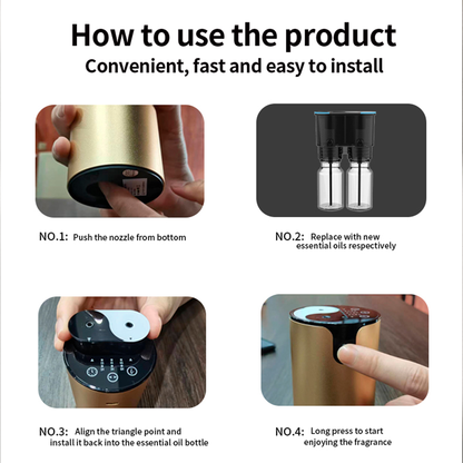 Waterless Car Diffuser