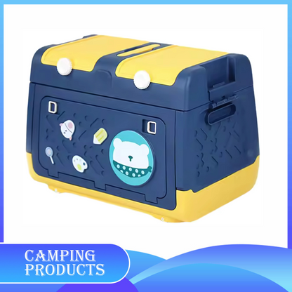 Toy Storage Box with Wheels