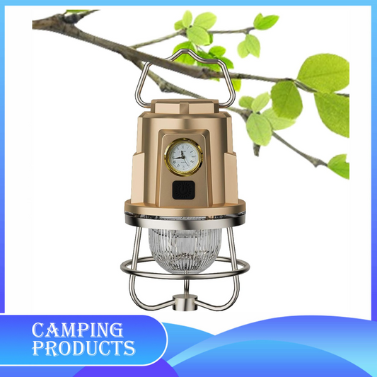 Rechargeable Light with Clock