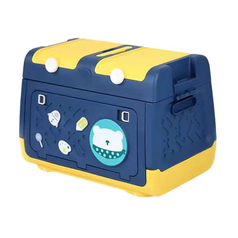 Toy Storage Box with Wheels
