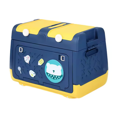 Toy Storage Box with Wheels
