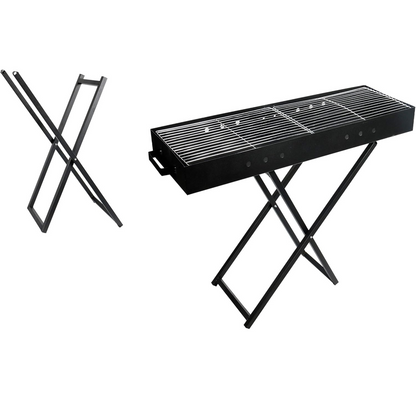 Portable Stainless Steel Charcoal BBQ Grill
