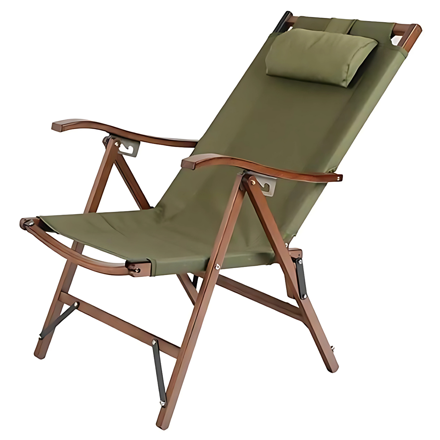 Camping Chair with Adjustable Headrest