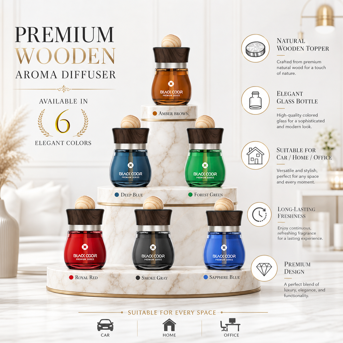 Premium Aroma Diffuser Air Freshener