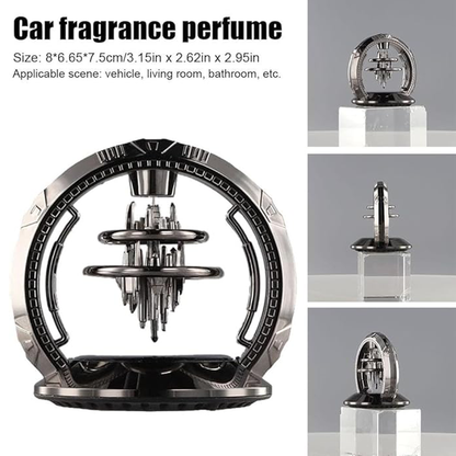 Solar-Powered Car Air Freshener Perfume Diffuser - City of the Sky