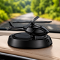 Solar-Powered Car Air Freshener Perfume Diffuser - Helicopter