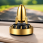 Solar-Powered Car Air Freshener Perfume Diffuser - Rocket