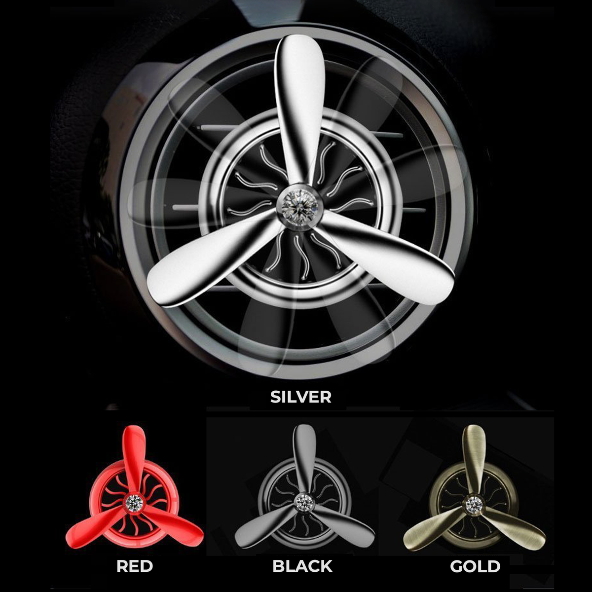 Luxury Car Air Vent Diffuser Clip Set of 2