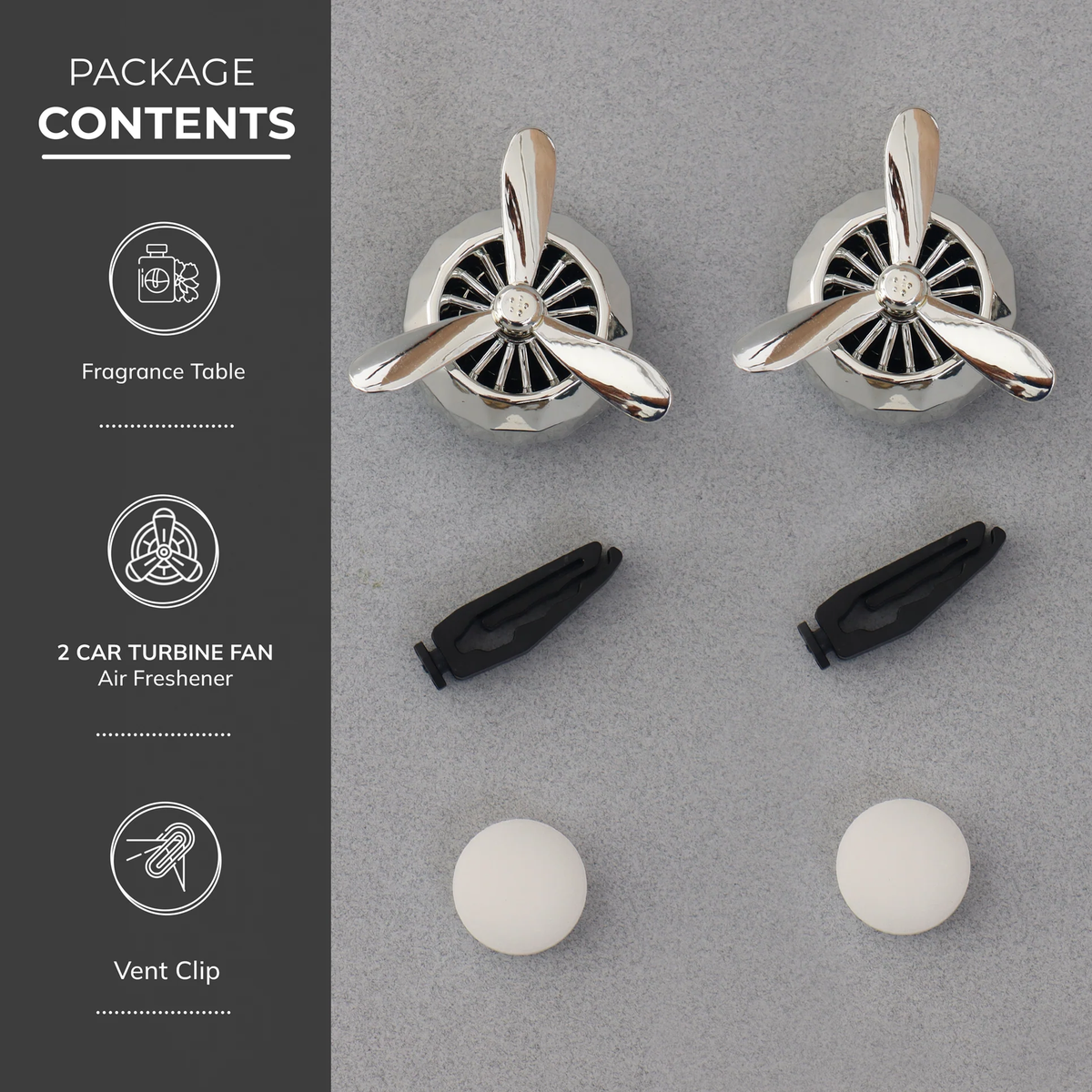 Luxury Car Air Vent Diffuser Clip Set of 2