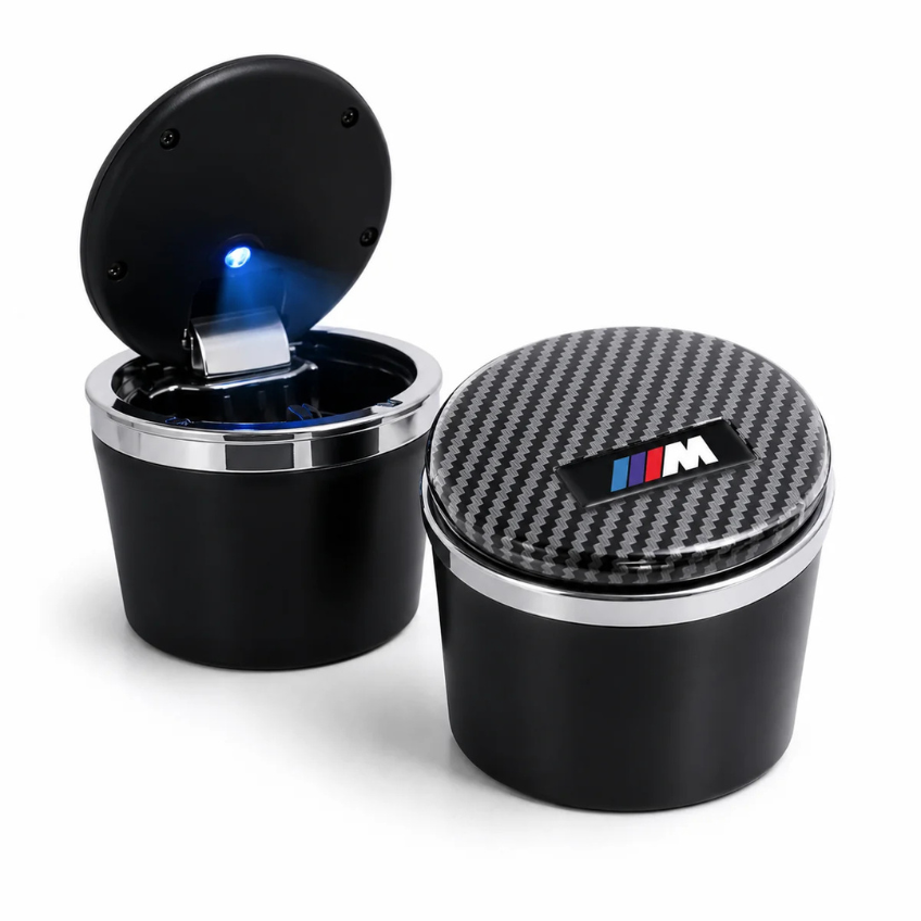 Smokeless Car Ashtray with LED Light