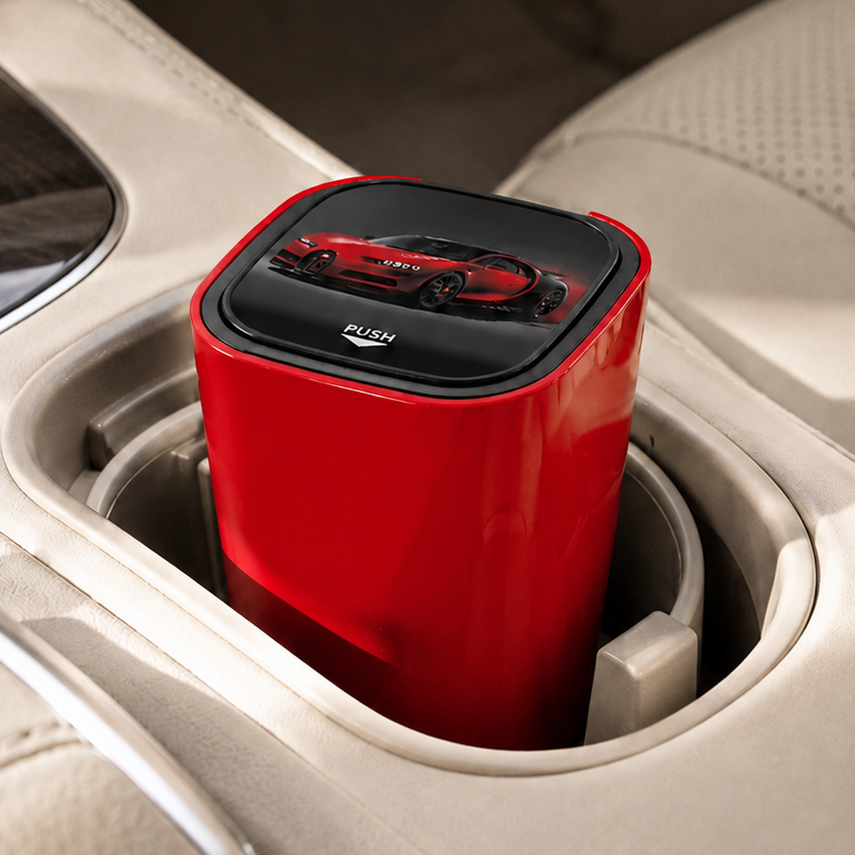Smokeless Car Ashtray with LED Light